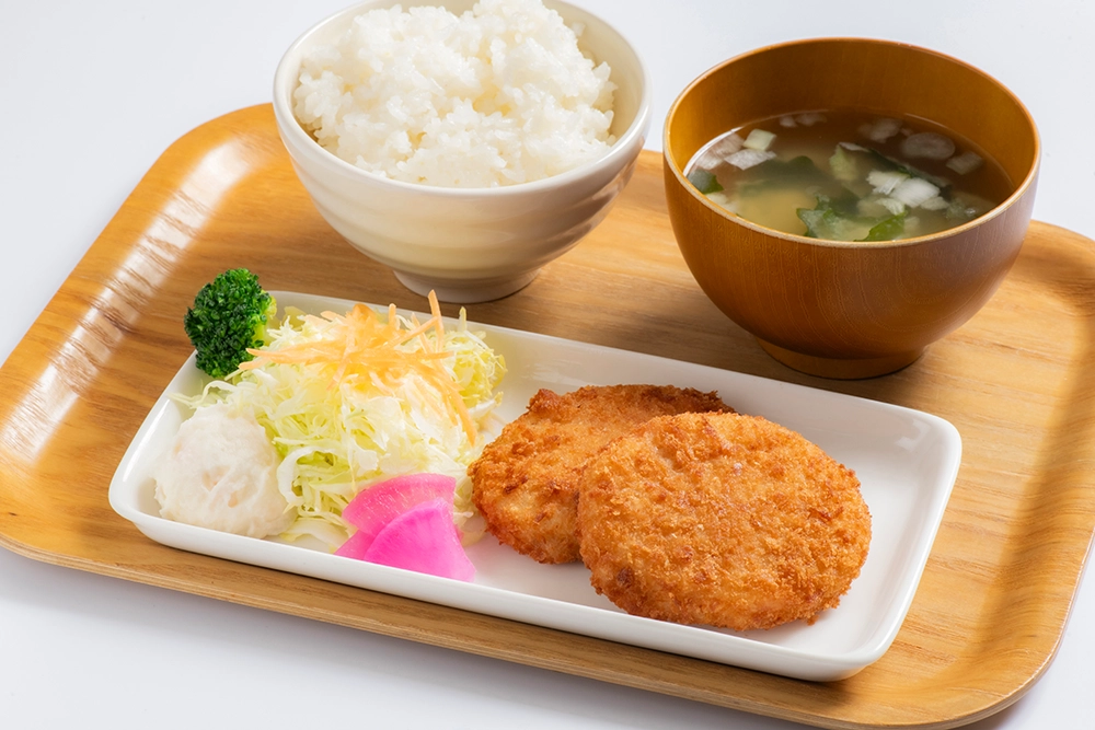 コロッケ定食